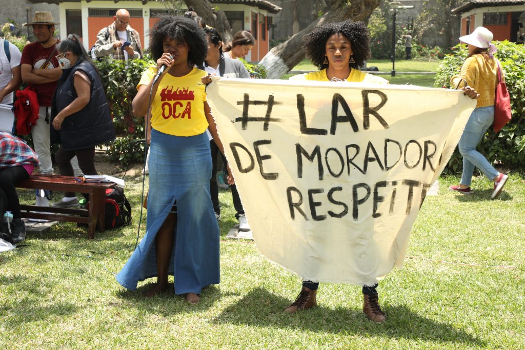 Leia mais sobre o artigo Teatro das Oprimidas no 5º Congresso Latino Americano de Cultura Viva Comunitária no Perú, onde nasceu o Teatro-Fórum